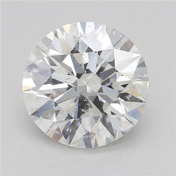 2.22ct H SI2 Rare Carat Ideal Cut Round Diamond