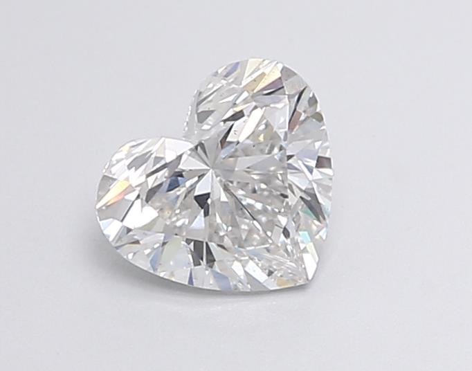 1.27ct F VS2 Rare Carat Ideal Cut Heart Lab Grown Diamond