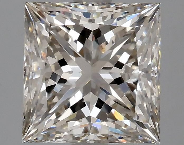 2.86ct H VS1 Rare Carat Ideal Cut Princess Lab Grown Diamond