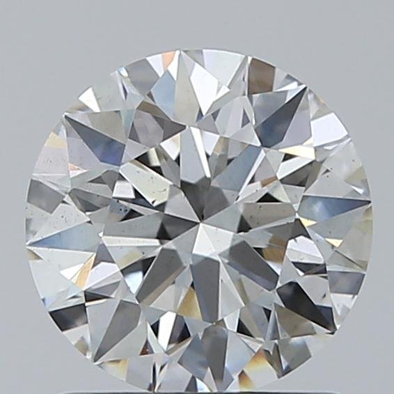 1.08ct F VS2 Rare Carat Ideal Cut Round Lab Grown Diamond