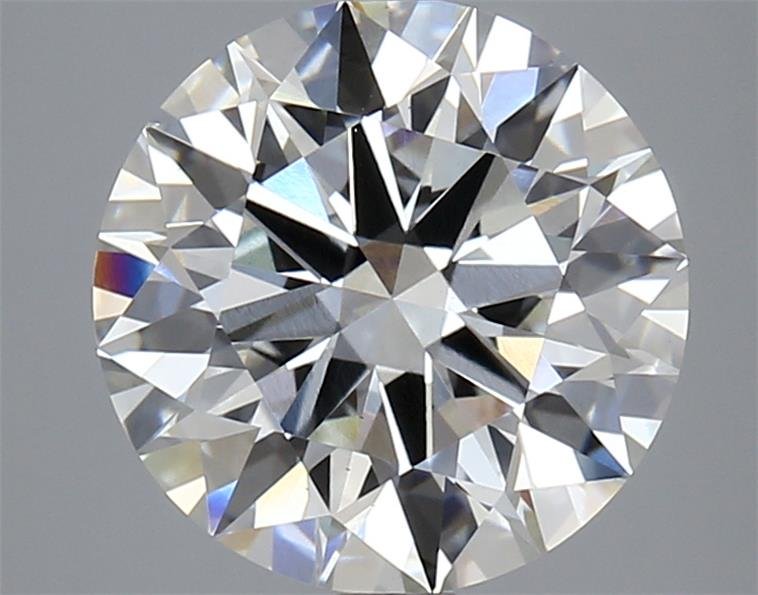 3.85ct H VS1 Rare Carat Ideal Cut Round Lab Grown Diamond