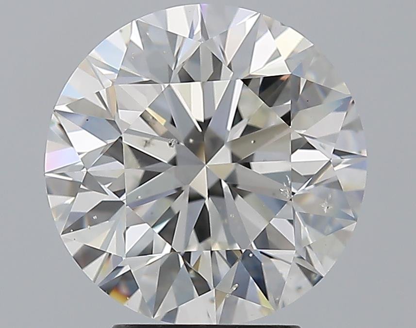 4.01ct G SI2 Excellent Cut Round Diamond