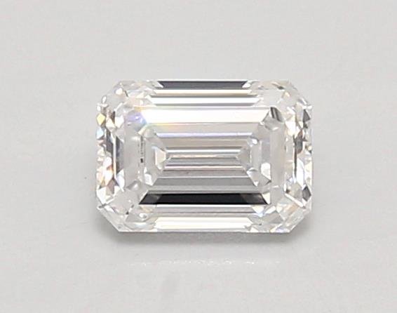 0.75ct D VVS2 Rare Carat Ideal Cut Emerald Lab Grown Diamond