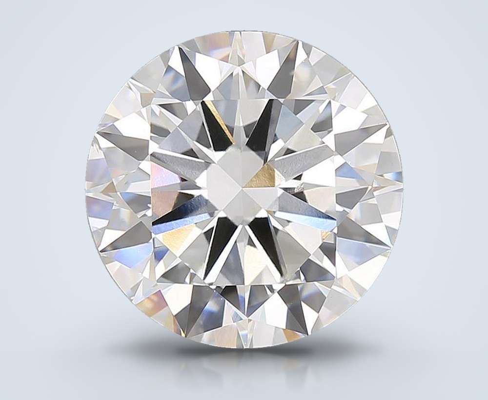 8.01 Carat Round Lab Diamond