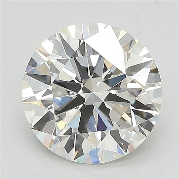 2.56ct F VS1 Rare Carat Ideal Cut Round Lab Grown Diamond