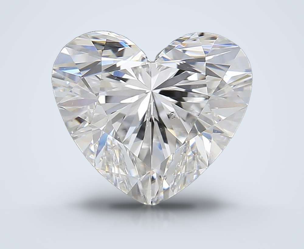 1.67 Carat Heart Natural Diamond