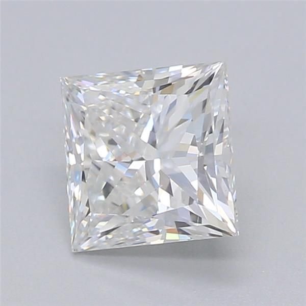 0.78ct E VVS2 Rare Carat Ideal Cut Princess Lab Grown Diamond