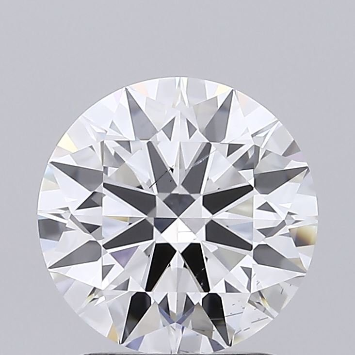 1.64ct D SI1 Rare Carat Ideal Cut Round Lab Grown Diamond