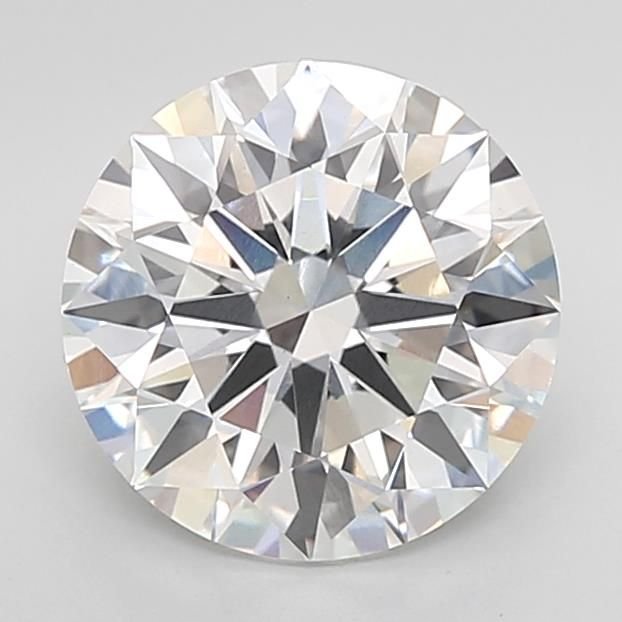 3.55ct F VS1 Rare Carat Ideal Cut Round Lab Grown Diamond