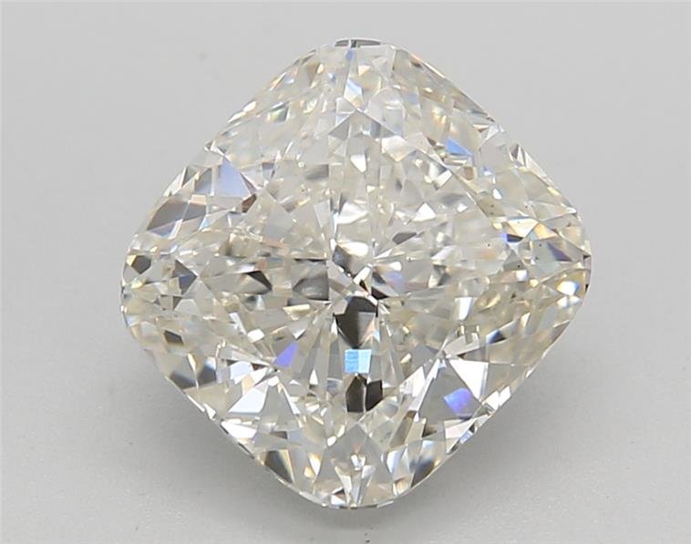 3.08ct I VS2 Rare Carat Ideal Cut Cushion Lab Grown Diamond
