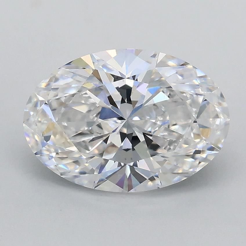 1.55ct D VS1 Rare Carat Ideal Cut Oval Lab Grown Diamond