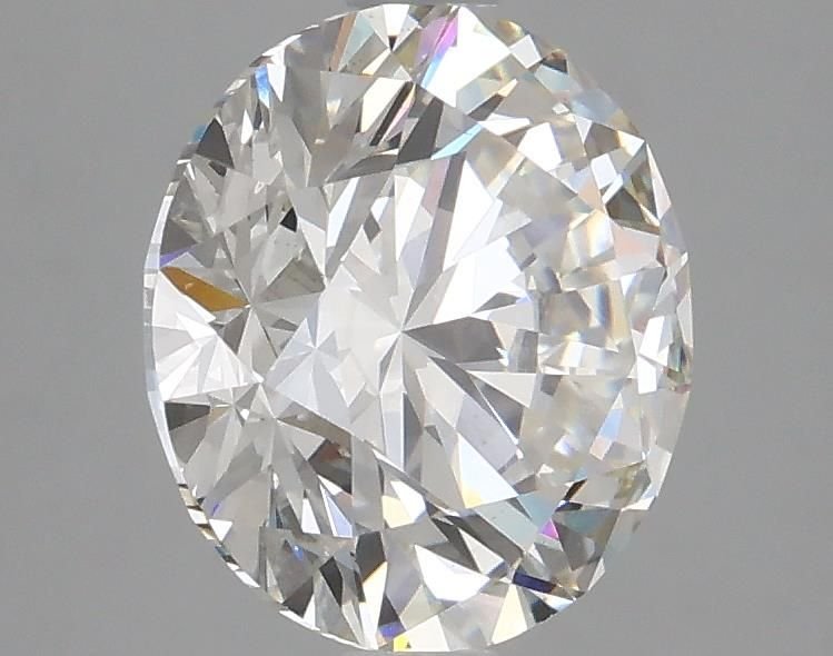 2.55ct H VS2 Excellent Cut Round Lab Grown Diamond