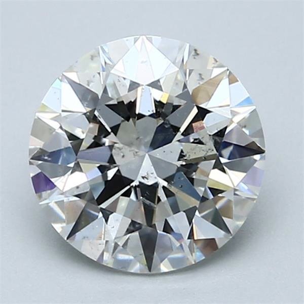 2.02ct G SI2 Rare Carat Ideal Cut Round Diamond