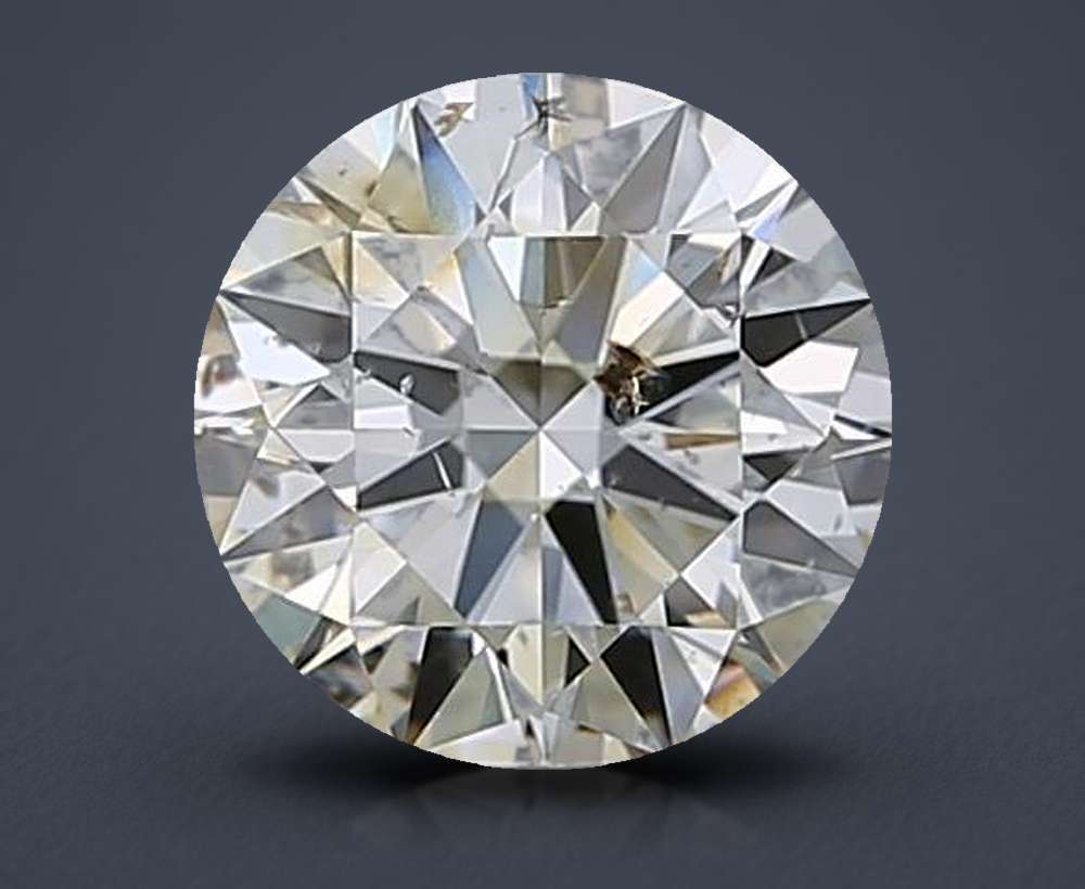 0.96 Carat Round Natural Diamond