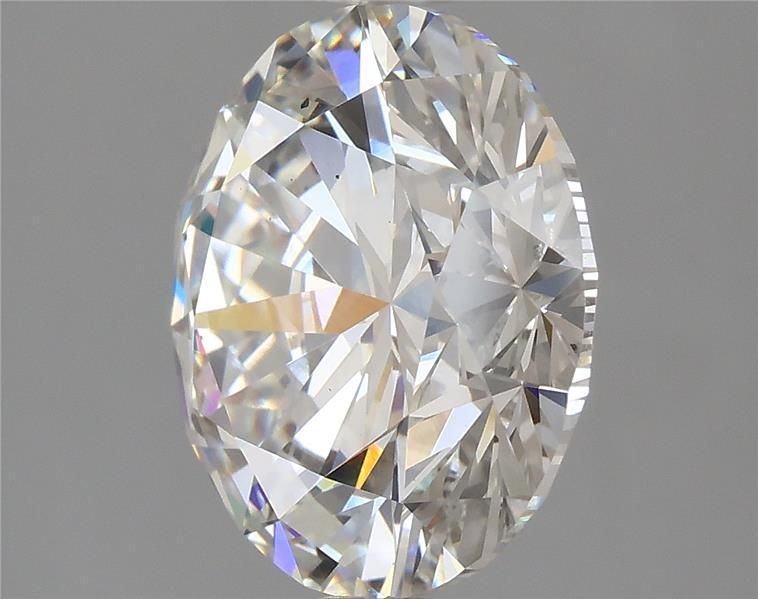 4.14ct F SI1 Rare Carat Ideal Cut Round Lab Grown Diamond