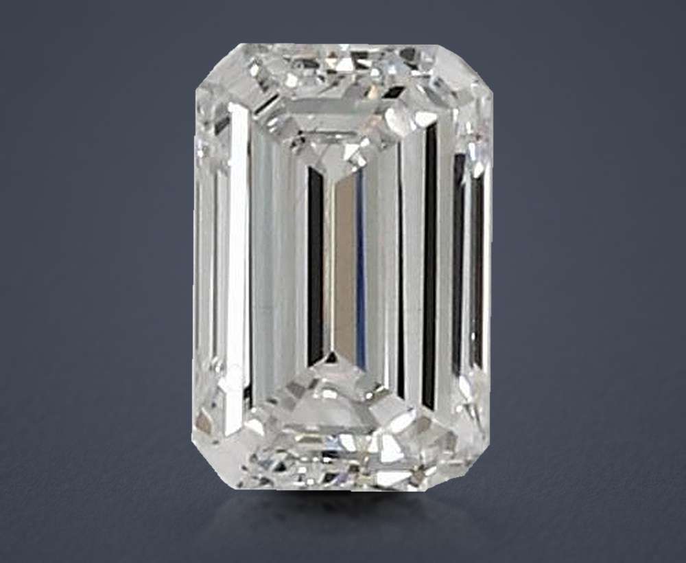 0.48 Carat Emerald Lab Diamond