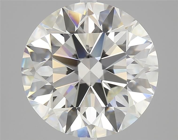5.03ct I VS1 Rare Carat Ideal Cut Round Diamond