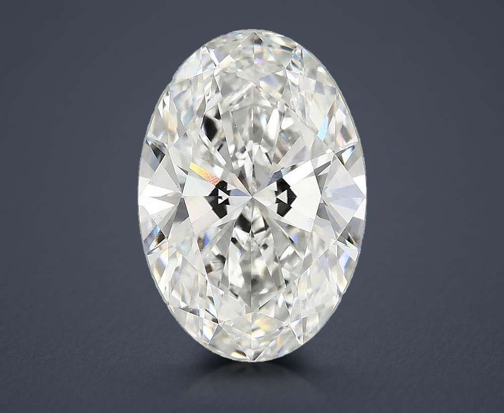 4.90 Carat Oval Lab Diamond