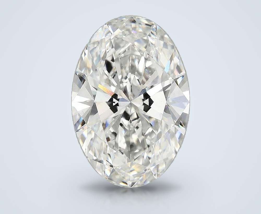 4.90 Carat Oval Lab Diamond