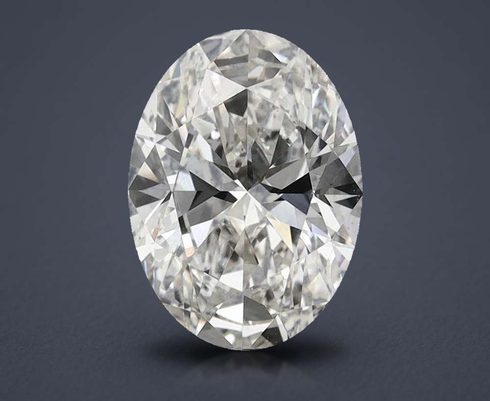 2.89 Carat Oval Lab Diamond