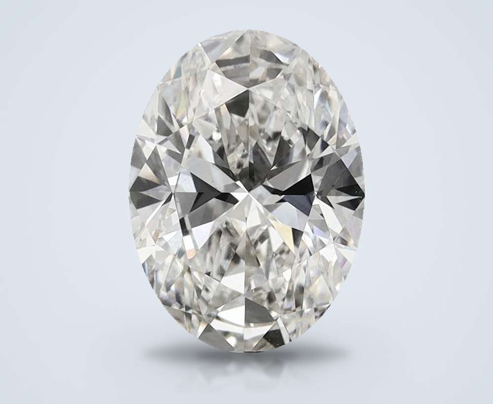 2.89 Carat Oval Lab Diamond