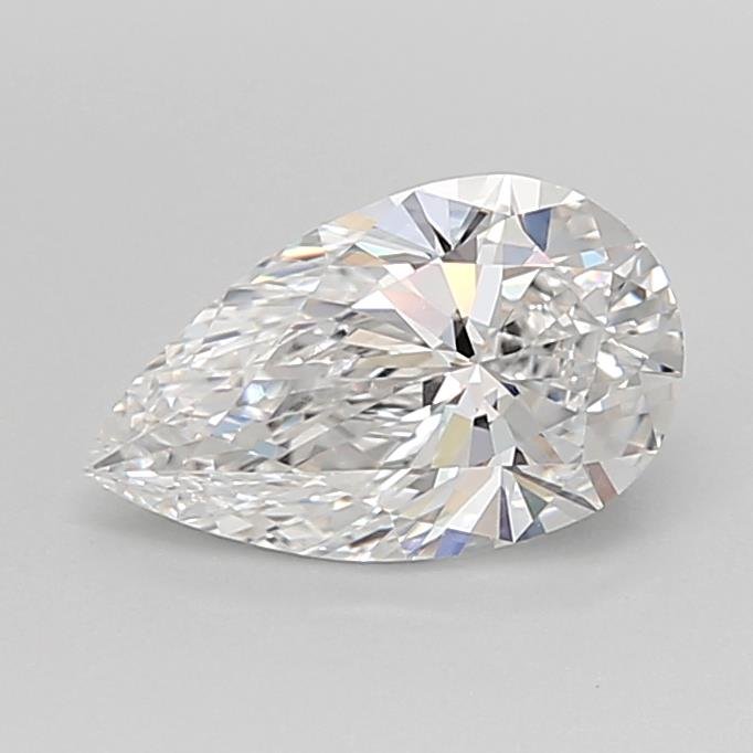 1.10ct D VVS1 Rare Carat Ideal Cut Pear Lab Grown Diamond