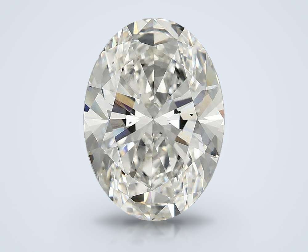 3.47 Carat Oval Lab Diamond
