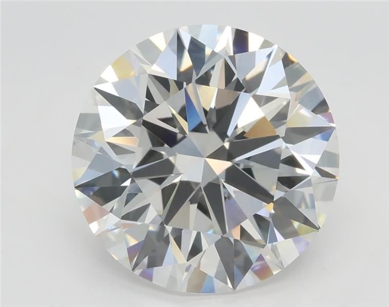 5.04ct G VVS2 Rare Carat Ideal Cut Round Lab Grown Diamond