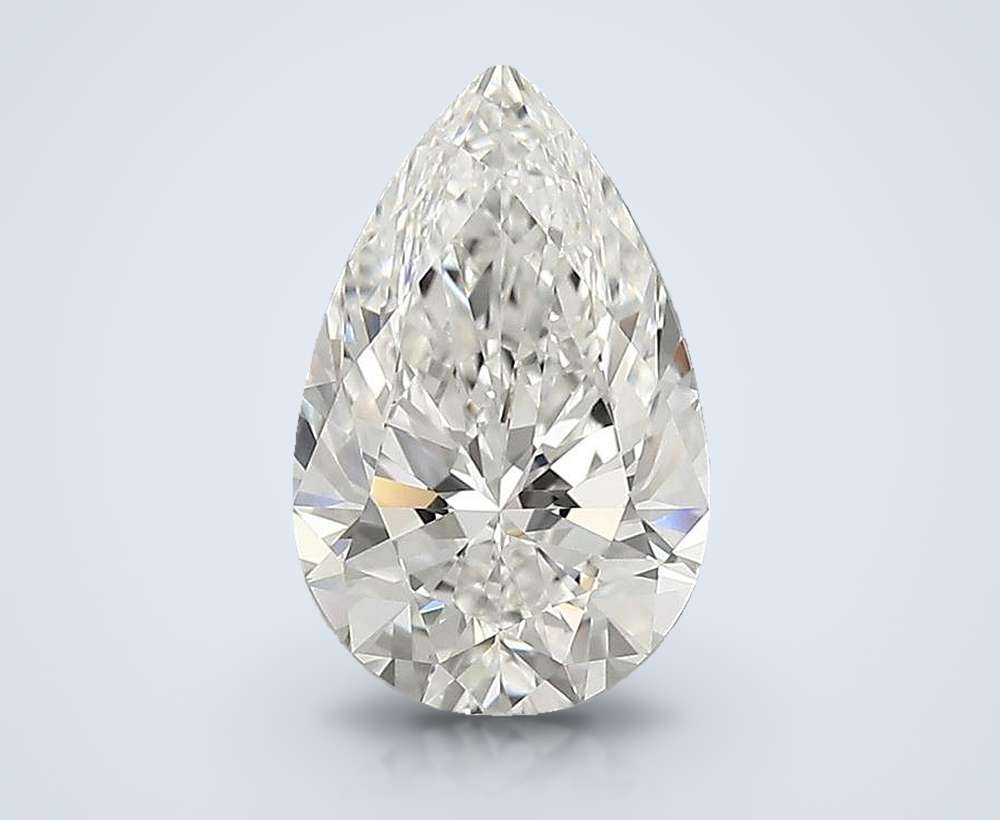 2.03 Carat Pear Natural Diamond