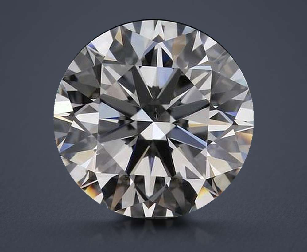 3.74 Carat Round Natural Diamond