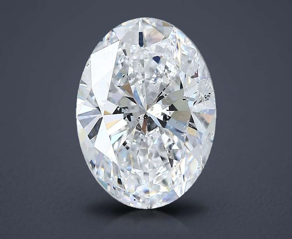 3.52 Carat Oval Natural Diamond