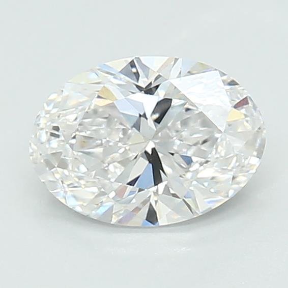 0.74ct D VS1 Rare Carat Ideal Cut Oval Lab Grown Diamond