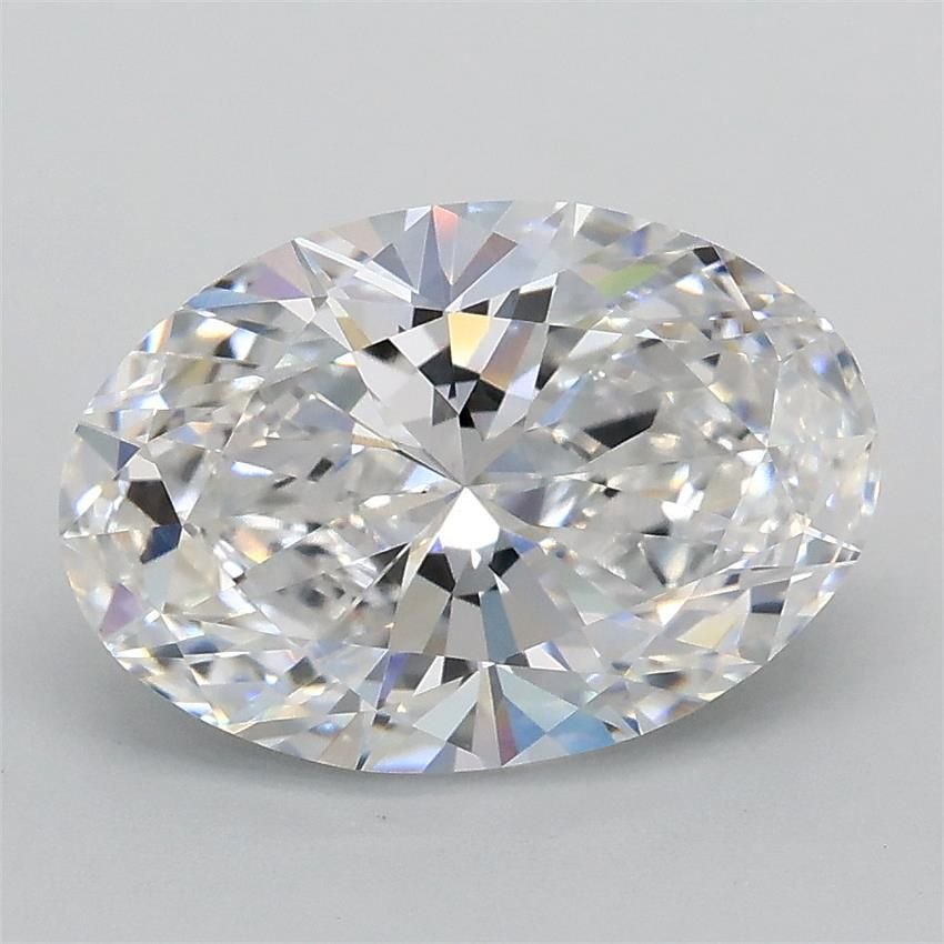 2.01ct D VS1 Rare Carat Ideal Cut Oval Lab Grown Diamond