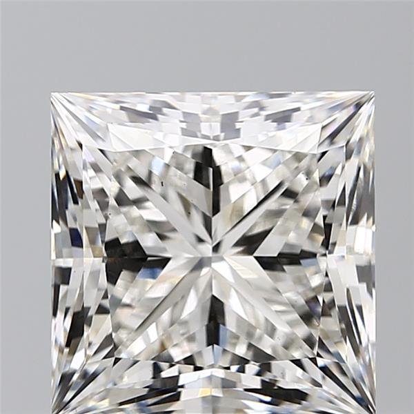 6.58ct F VS1 Rare Carat Ideal Cut Princess Lab Grown Diamond