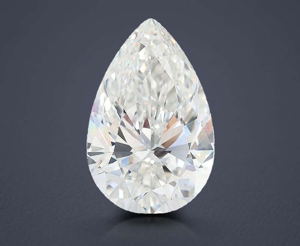 13.10 Carat Pear Lab Diamond