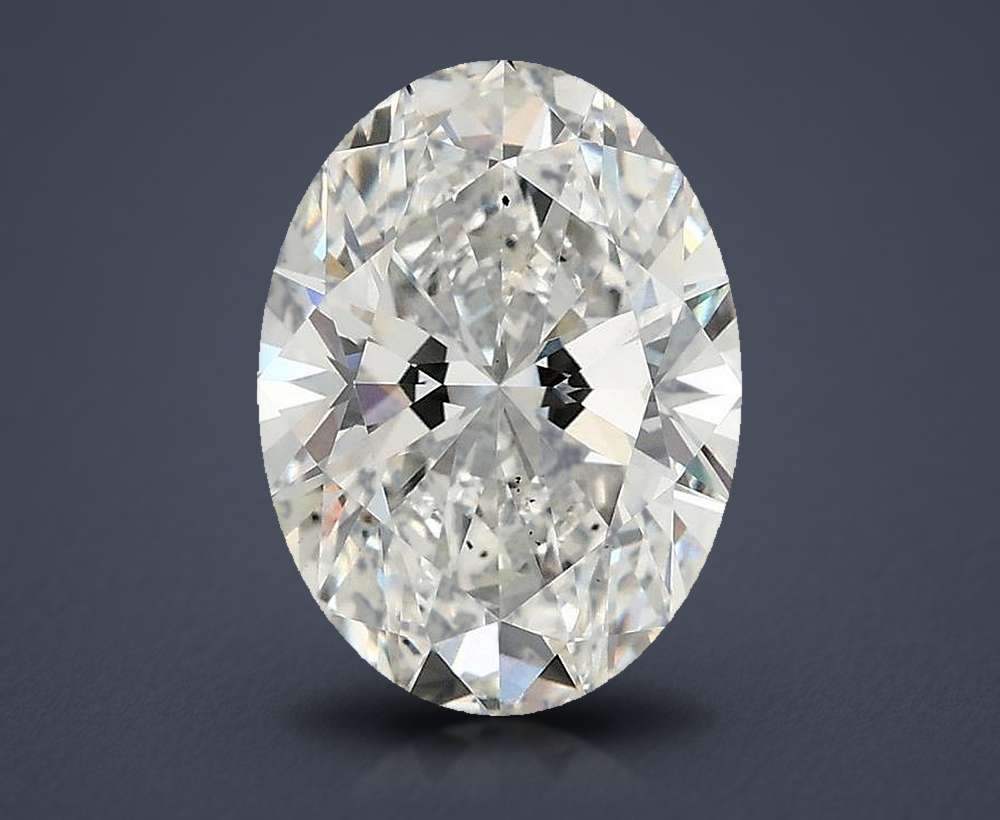 2.90 Carat Oval Lab Diamond