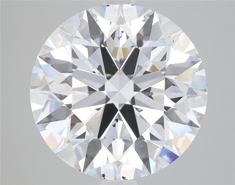 4.58ct F SI1 Rare Carat Ideal Cut Round Lab Grown Diamond