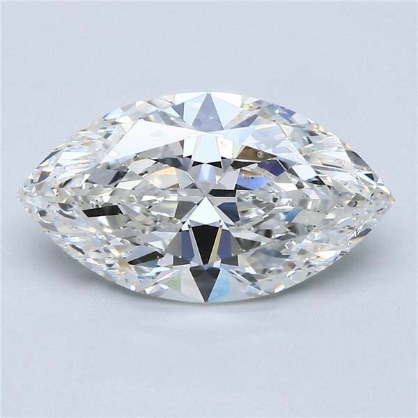 3.61ct H SI1 Rare Carat Ideal Cut Marquise Diamond