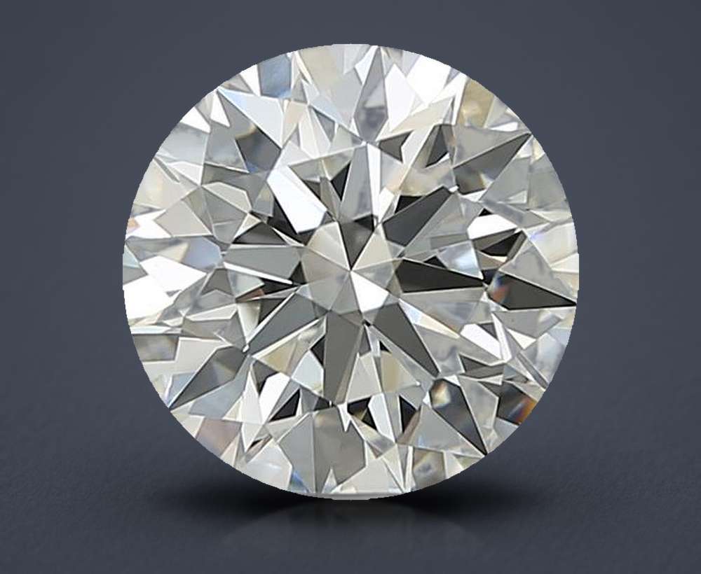 3.09 Carat Round Lab Diamond