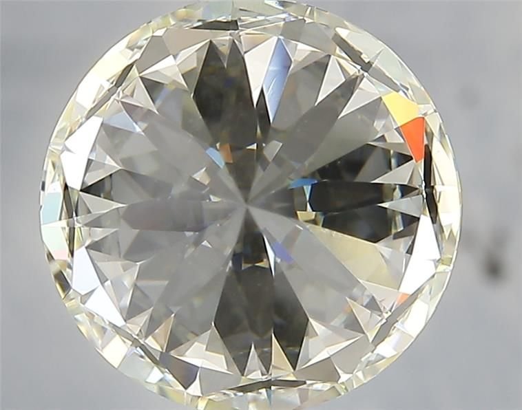 4.18ct J VVS2 Rare Carat Ideal Cut Round Diamond