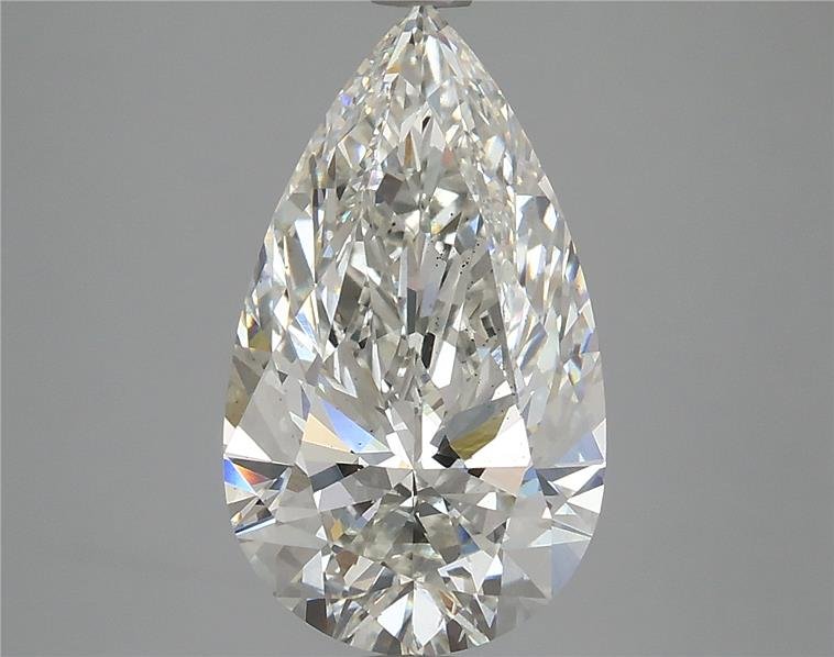 3.60ct H VS2 Rare Carat Ideal Cut Pear Lab Grown Diamond