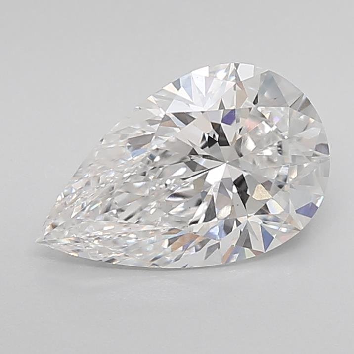 1.89ct E VS1 Rare Carat Ideal Cut Pear Lab Grown Diamond