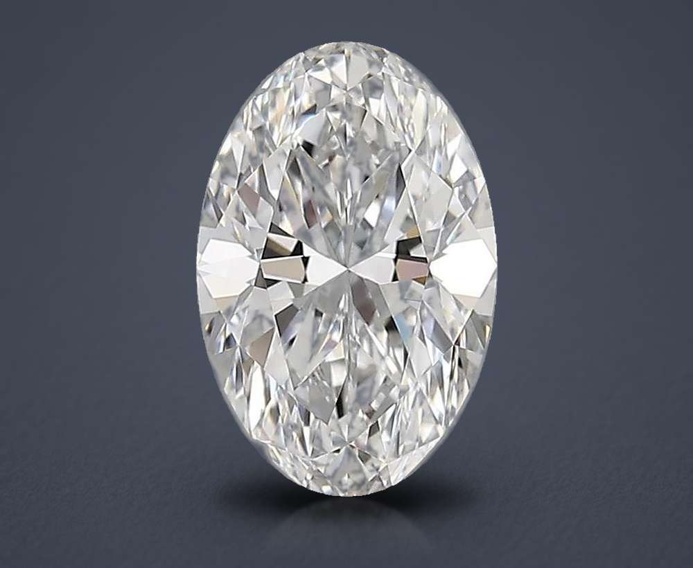 1.68 Carat Oval Natural Diamond