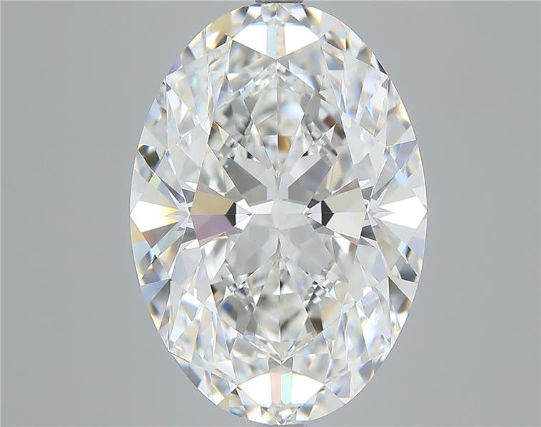 8.58ct F IF Rare Carat Ideal Cut Oval Diamond