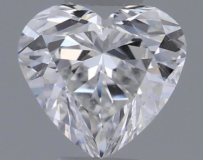 0.30ct E SI2 Rare Carat Ideal Cut Heart Diamond