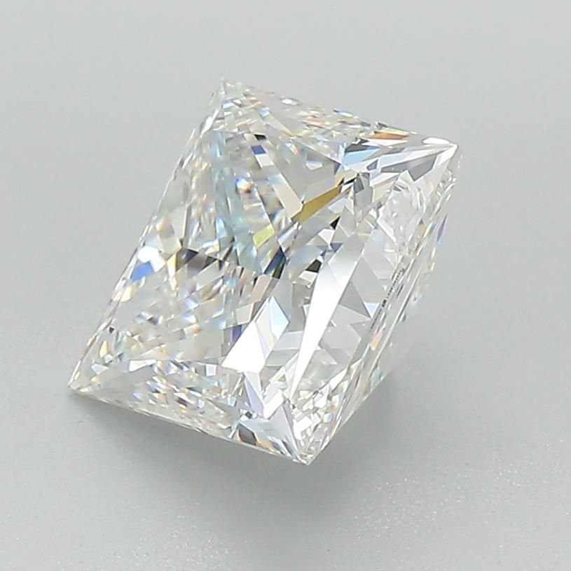 2.40ct F VS1 Rare Carat Ideal Cut Princess Lab Grown Diamond