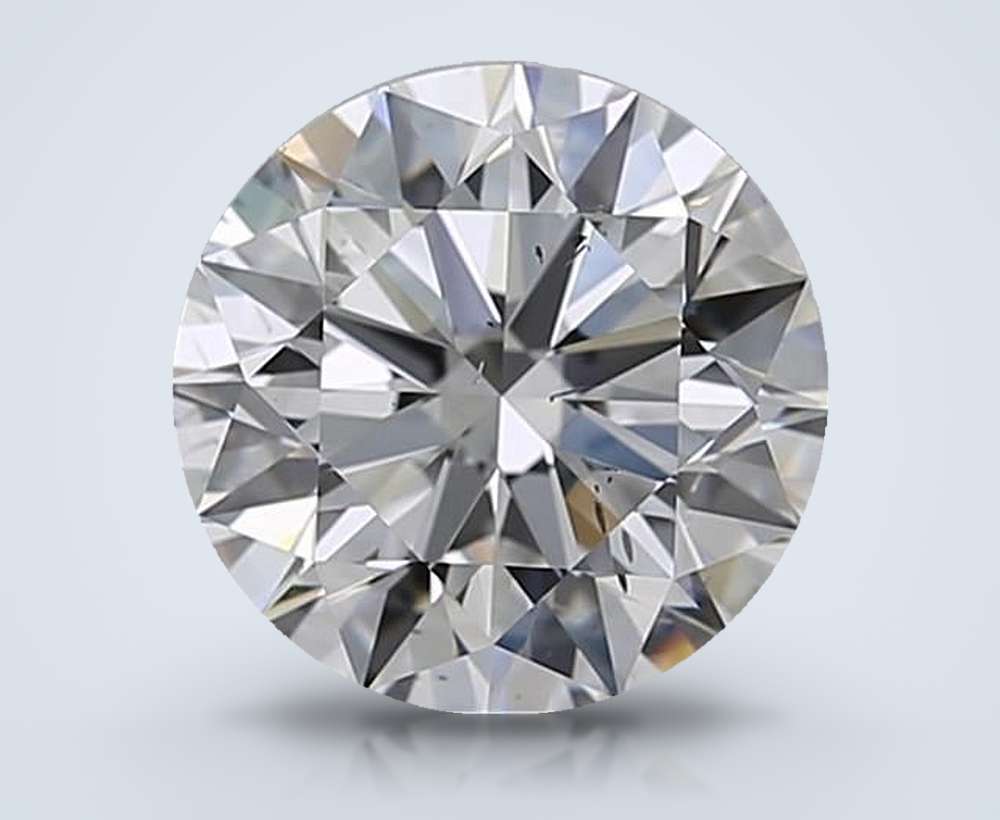 2.51 Carat Round Natural Diamond