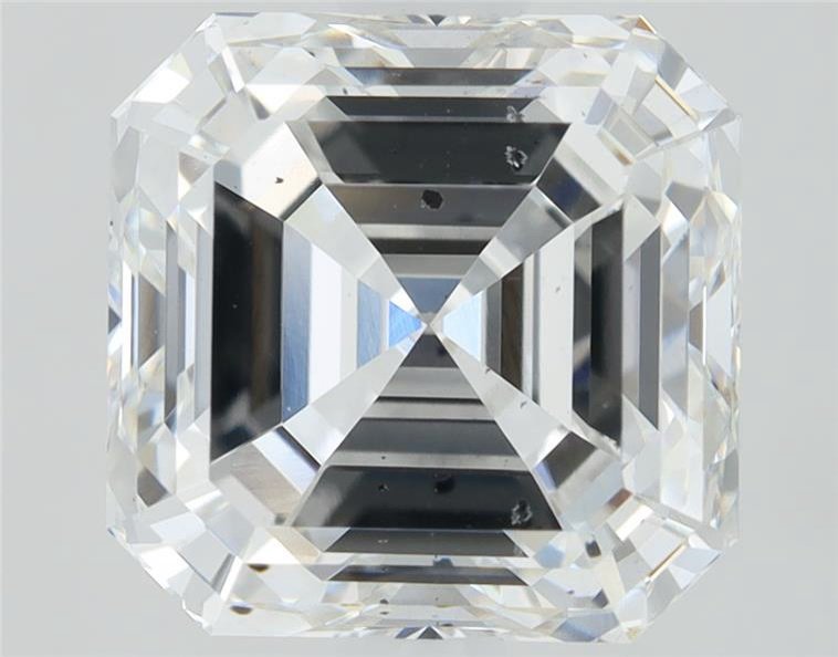 1.64ct F SI1 Rare Carat Ideal Cut Asscher Lab Grown Diamond