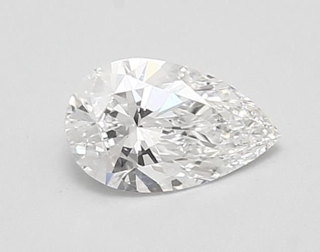 0.90ct D VVS2 Rare Carat Ideal Cut Pear Lab Grown Diamond