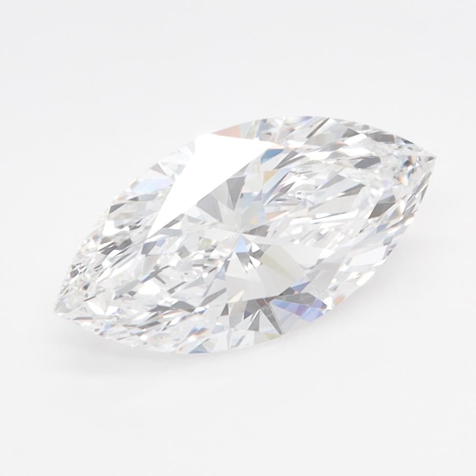 1.58ct E VVS1 Rare Carat Ideal Cut Marquise Lab Grown Diamond
